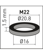 Joint d'aérateur M22- NEOPERL - 78136096  - (X10)