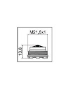 Aérateur JR/M21.5X1 CACHÉ HONEYCOMB PCA®- NEOPERL - 70611998