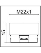 Adaptateur pour aérateur CLINIC SNAP M22x1- NEOPERL - 1437190 Adaptateur pour aérateur CLINIC SNAP M22x1- NEOPERL - 1437190