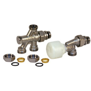 Robinet thermostatisable 2 voies R438TG 1/2"X16- GIACOMINI - R438X062