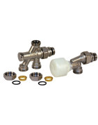Corps thermostatisable 4 voies R436TG 1/2"X16- GIACOMINI - R436X062 Corps thermostatisable 4 voies R436TG 1/2"X16- GIACOMINI - R436X062