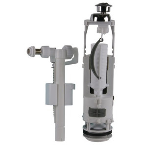 Mécanisme double volume poussoir et robinet (carton)- SIAMP - 37950110
