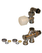 Corps thermostatisable 4 voies R436/1TG 1/2"-18- GIACOMINI - R436IX044