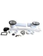 Bonde et vidage plastique Ø70- NICOLL - 0204310