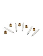 Bougie avec écrou- AUER - B1962959 - (X5) Bougie avec écrou- AUER - B1962959 - (X5)