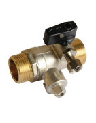 Vanne isolant 1"mm + remplacement 20 après 00- FRISQUET - F3AA40536