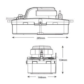 MAX HI FLOW - Pompe à Bac 1.7 l - débit 550l/h- ASPEN - FP3349