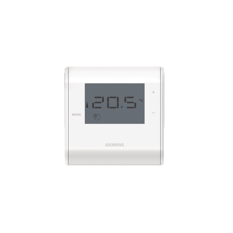Thermostat ambiance pour chauffage avec batterie- SIEMENS - RDD50.1