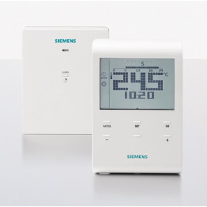 Thermostat ambiance radio à piles- SIEMENS - RDE100.1RFS