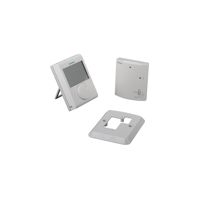 Thermostat sans fil radio à piles- SIEMENS - RDH100RF/SET