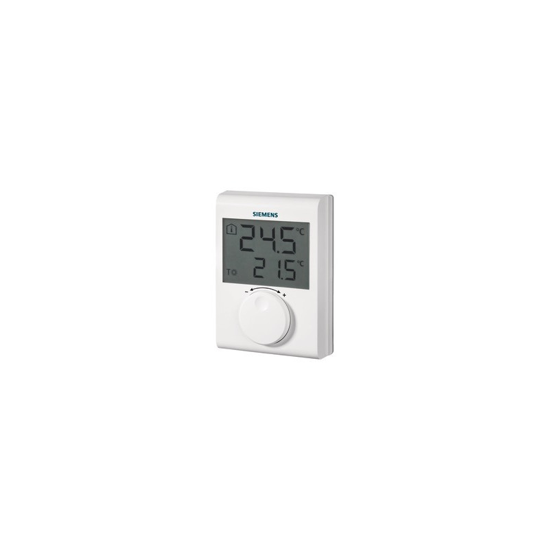 Thermostat d'ambiance à piles écran LCD- SIEMENS - RDH100