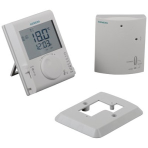 Thermostat ambiance LCD journalier radio- SIEMENS - RDJ100RF/SET