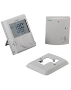Thermostat ambiance LCD journalier radio- SIEMENS - RDJ100RF/SET