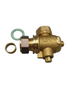 Vanne d'arret 1/2" m10x1- DE DIETRICH - S100234 Vanne d'arret 1/2" m10x1- DE DIETRICH - S100234