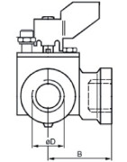 Vannes à secteur 3 Voies PN10 avec raccords taraudés- SIEMENS - VBI31.25 Vannes à secteur 3 Voies PN10 avec raccords taraudés- SIEMENS - VBI31.25