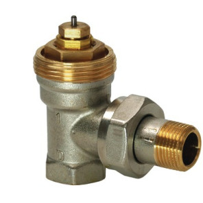 Vanne radiateur équerre PN10 DN15 1/2"- SIEMENS - VEN215