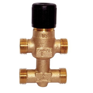 Vanne terminale STD 3V BIP. DN10 Kvs 1.6 M1/2"- SIEMENS - VMP47.10-1.6