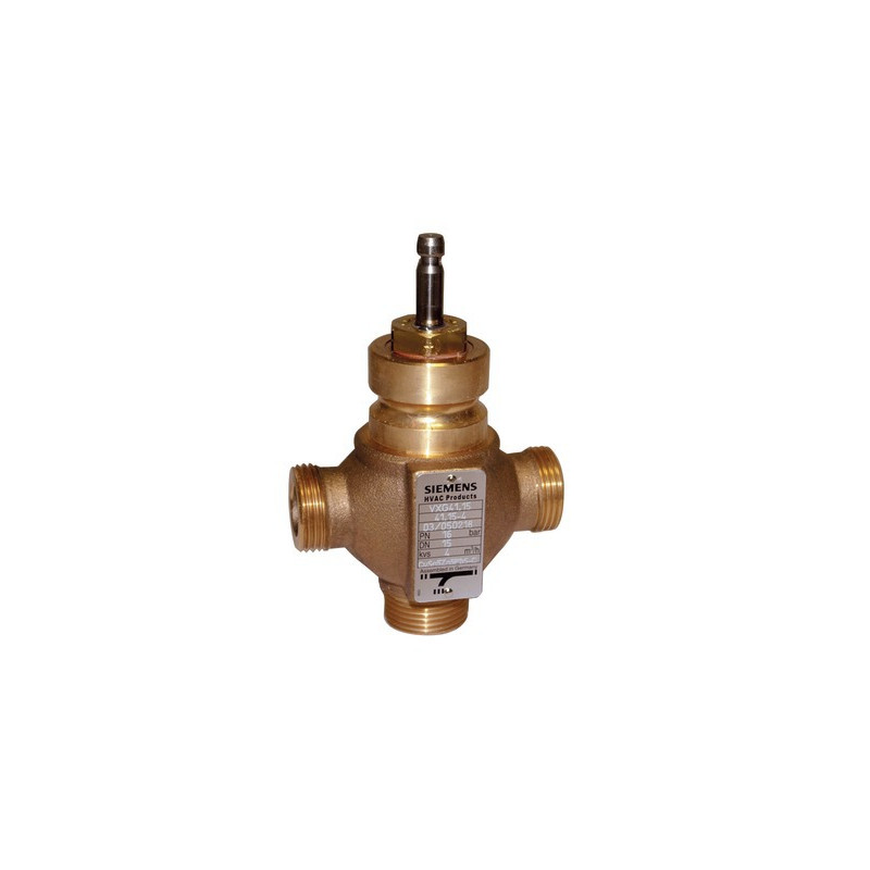 Vanne siège 3V 20mm M2"1/4 Kvs 25- SIEMENS - VXG41.4001