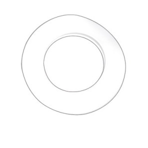 Rosace Ø100 élastomère blanche- UBBINK - 710265