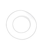 Rosace Ø100 élastomère blanche- UBBINK - 710265 Rosace Ø100 élastomère blanche- UBBINK - 710265