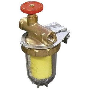 Filtre fioul recyclage une conduite FF3/8"- OVENTROP - 2123261+2127700