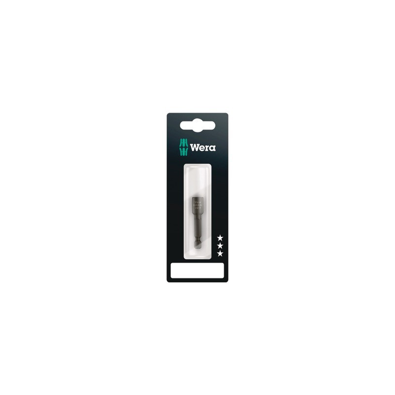 Douilles six pans, magnétiques, 7 x 50 mm- WERA - 05073502001