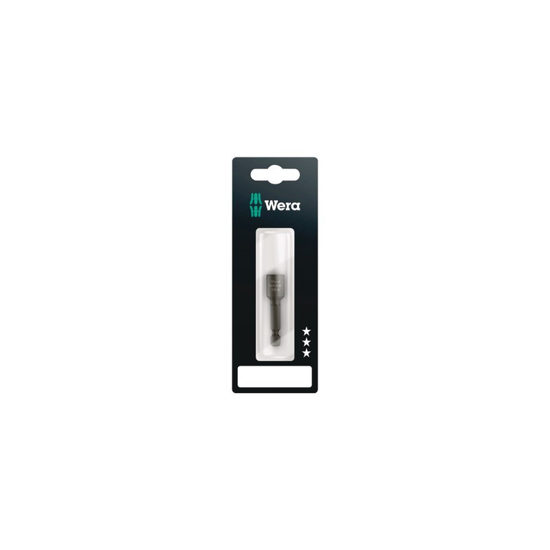 Douilles six pans, magnétiques, 8 x 50 mm- WERA - 05073503001