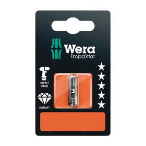 Embout IMP DC SB Impaktor, PZ 3 x 25 mm- WERA - 05073922001