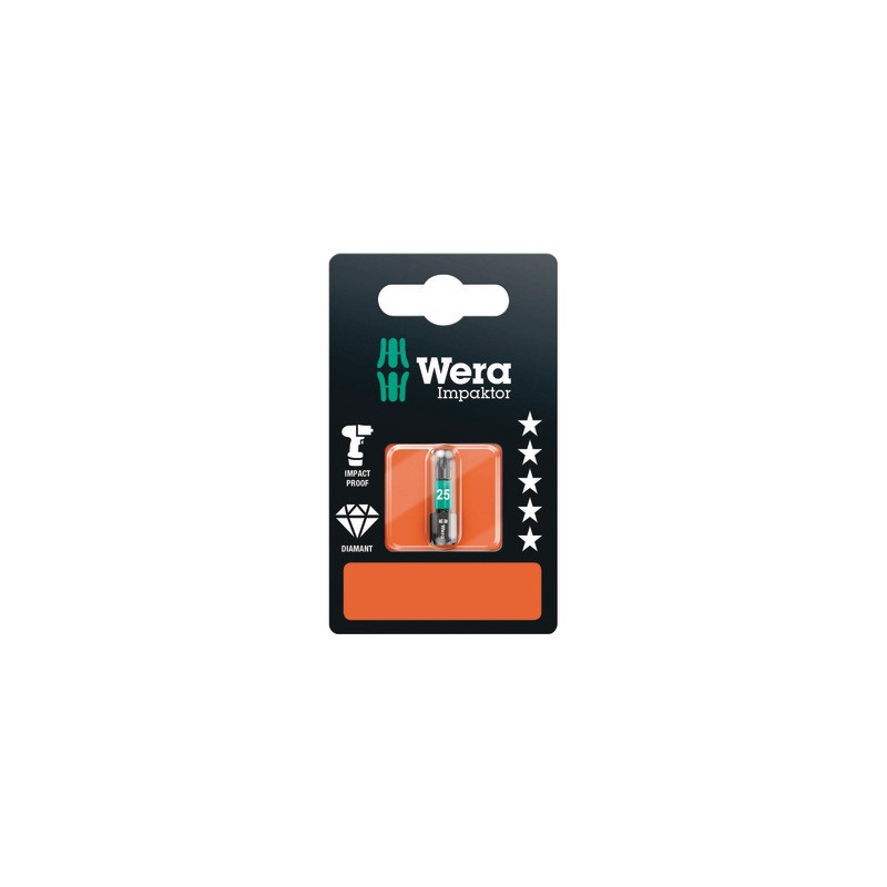 Embout IMP DC SB Impaktor, TX 25 x 25 mm- WERA - 05073925001