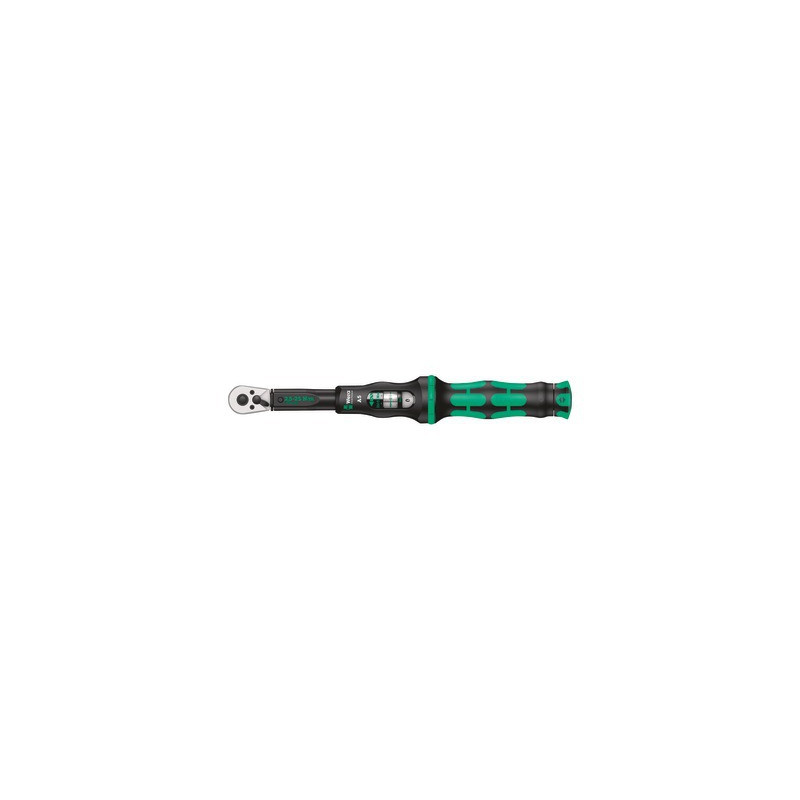 Clé dynamométrique à cliquet Click-Torque A 5, 2,5-25 Nm, 1/4" x 2.5-25 Nm- WERA - 05075604001