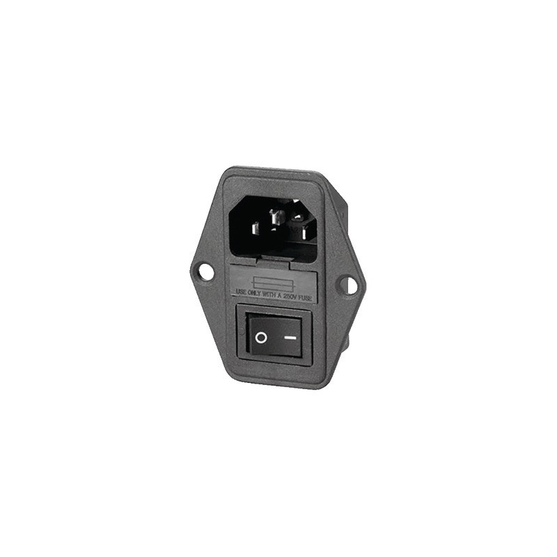 Prise VDE + interrupteur + porte-fusible- DIFF - 150649