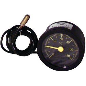 Thermomètre rond Ø 37mm, capillaire 1500- DIFF - 606043