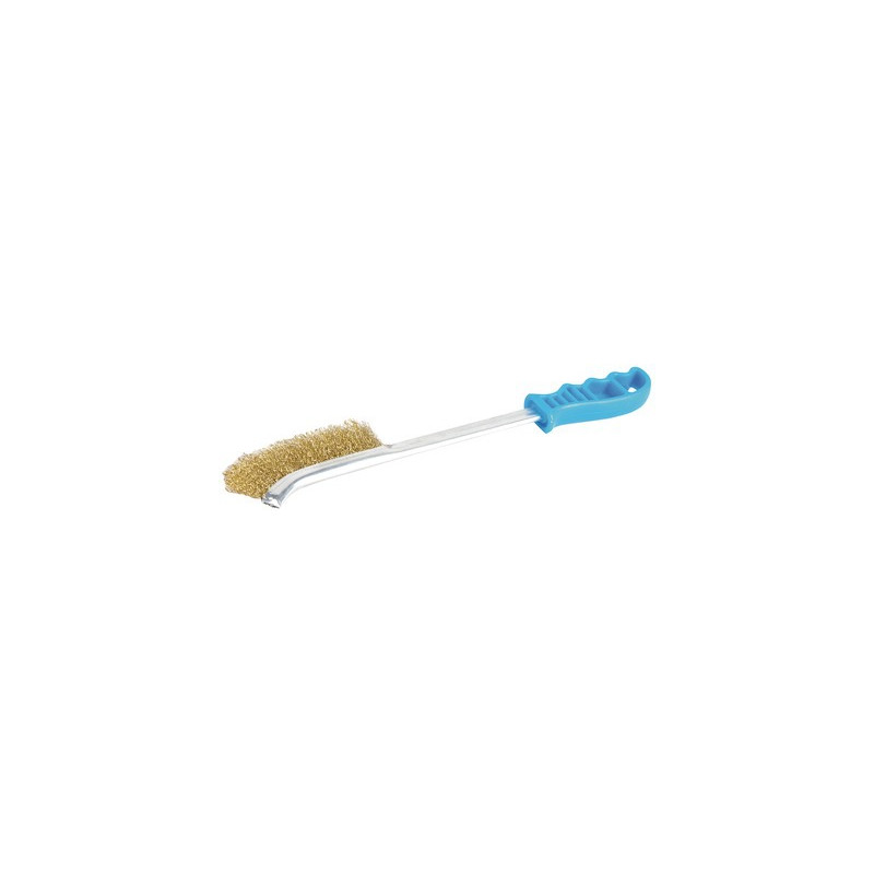 Brosse longue acier laitonné- DIFF - 904259