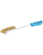 Brosse longue acier laitonné- DIFF - 904259 Brosse longue acier laitonné- DIFF - 904259