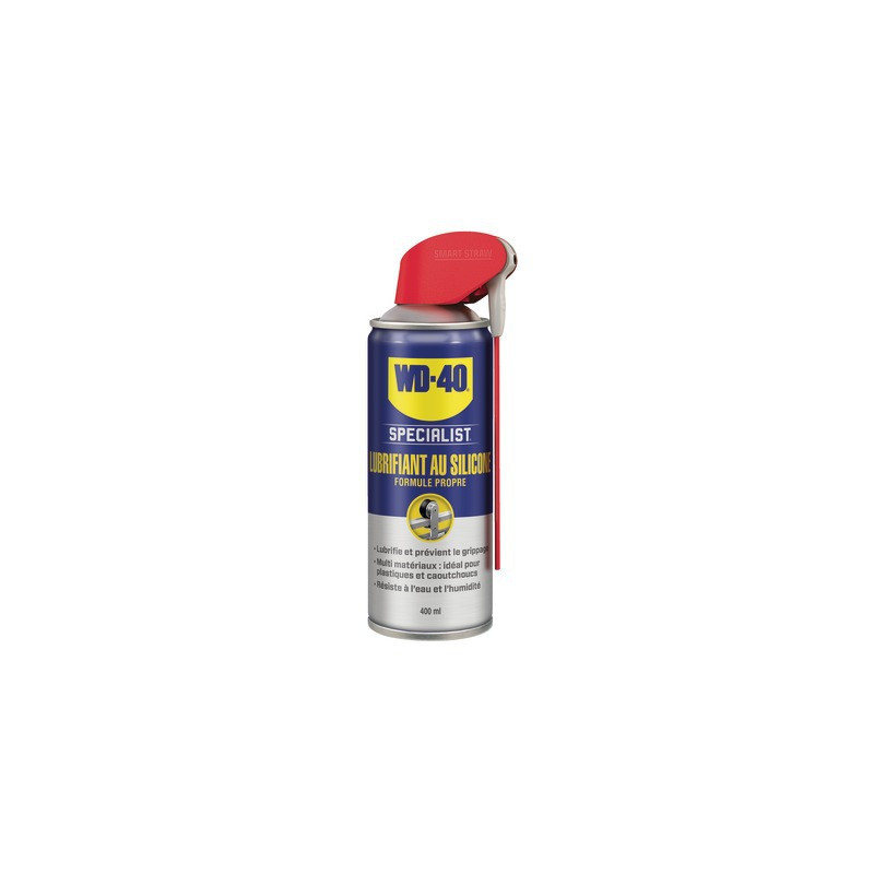 Lubrifiant au silicone, spray double position 400ml- WD40 - 33389