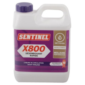 Désembouant rapide X800- SENTINEL - X800L-12X1L-EXPB
