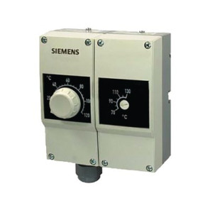 Thermostat réglage/limiteur double 15...95°C IP40- SIEMENS - RAZ-TW.1000P-J