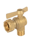 Robinet arrêt compteur équerre MF- DIFF - 110163