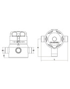 Mitigeur thermostatique collectif de bouclage SE M3/4"- DIFF - 111320 Mitigeur thermostatique collectif de bouclage SE M3/4"- DIFF - 111320
