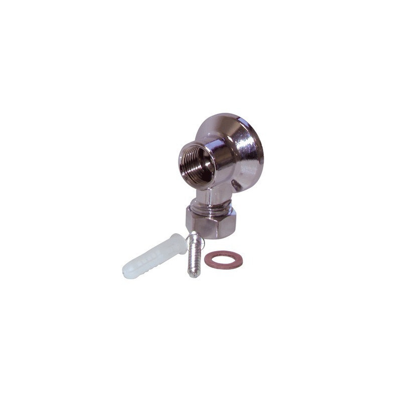 Applique murale F1/2" collet battu 14mm- DIFF - 99107