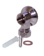 Applique murale F1/2" collet battu 14mm- DIFF - 99107