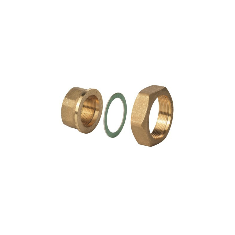 Jeu de 3 raccords dn25 en laiton (ecs)- SIEMENS - ALG253B  - (X3)