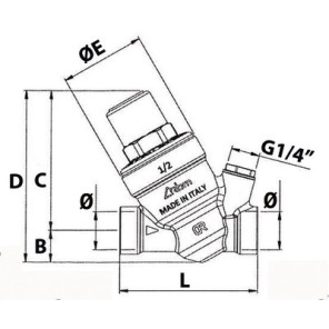 Réducteur de pression RINOX PLUS et filtre F1/2"- RBM - 28480400