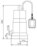 Pompe Initial DRAIN 10-7- WILO - 4168021