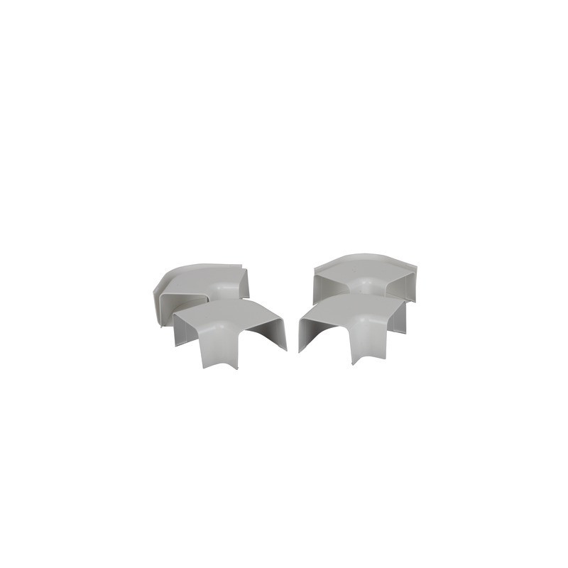 Courbe plane 110x75 blanc pur 9010- DIFF - 806389  - (X6)