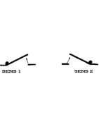Barre antipanique serrure gauche- DIFF - 907026