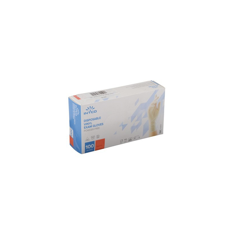 Gant vinyle jetable XL T9/10- DIFF - 905149  - (X100)