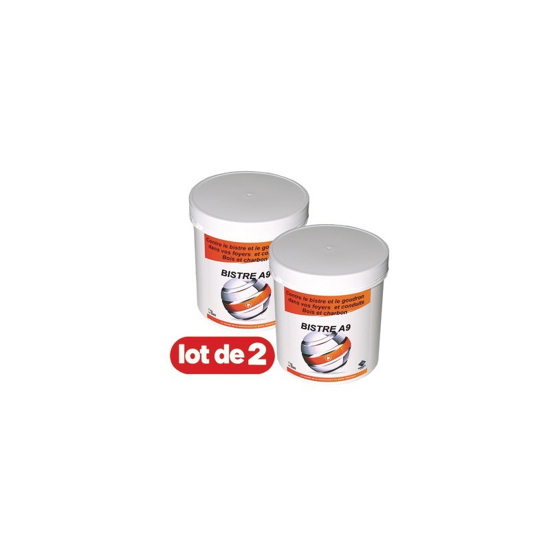 Lot de 2 BISTRE A9- PROGALVA - 3260X2